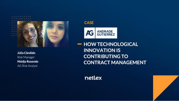 Success story Andrade Gutierrez + netLex: how technological innovation is contributing to contract management